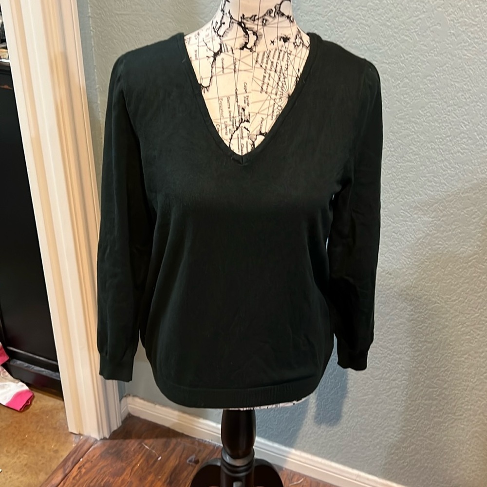 Dark Green Sweater - image 1